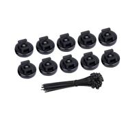 Lot de 20 attaches réglables en nylon pour un rangement soigné des câbles à usage quotidien