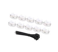Lot de 20 attaches réglables en nylon pour un rangement soigné des câbles à usage quotidien