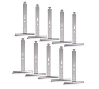 Lot de 20 Attaches Tablier Souples pour Volet Roulant - Fixation Tabliers et Lames - Crochets Compatibles Volets Roulants Électriques et Manuels