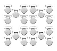 Lot De 20 Attaches-Tétines En Fer Robustes ¿ Attaches Polyvalentes Pour Bavoirs, Jouets Et Plus Encore