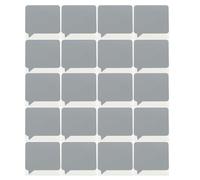 Lot de 20 autocollants à gratter pour mariage, anniversaire, fête prénatale, fabrication de cartes de tomboles, certificats, étiquettes en forme de cœur