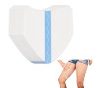 Lot de 20 autocollants anti-frottement en forme de V pour l'intérieur de la cuisse, protection contre les frottements et bandes invisibles pour les cuisses - Idéal pour le shopping, les trésors de