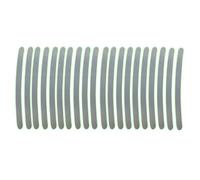 Lot de 20 autocollants réfléchissants pour roues de voiture, jantes, autocollants d'avertissement de pneu de voiture - Autocollants de vélo résistants rayures, bandes décoratives pour voitures,