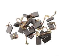 Lot de 20 balais de carbone CB325 compatibles avec meuleuse d'angle pour moteur 9554NB 9557NB 5 x 11 x 16 mm Composition carbone et métal
