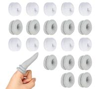 Lot de 20 bandages tubulaires en coton pour doigts - Protection élastique pour les entorses des doigts - Premiers secours