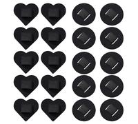 Lot de 20 bandeaux de cheveux rembourrés faits à la main avec base élastique pour coiffures et accessoires pour filles et femmes pour le thé ou le bain