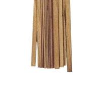 Lot de 20 bandes de bois de cerisier à faire soi-même pour maquette de bateau deuxième couche de coque - 0,5 × 3/4/5/7 × 500 mm, lot de 20 pièces (7 mm)