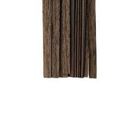 Lot de 20 bandes de bois de noyer à faire soi-même pour maquette de bateau deuxième couche de coque - 0,5 × 3/4/5/7 × 500 mm, lot de 20 pièces (7 mm)