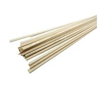 Lot de 20 bandes de bois de paulownia à faire soi-même pour maquette de coque de bateau - 2 × 7 × 500 mm