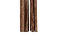 Lot de 20 bandes de bois sapele à faire soi-même pour maquette de bateau deuxième couche de coque - 0,5 × 3/4/5/7 × 500 mm, lot de 20 pièces (4 mm)
