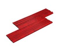Lot de 20 bandes décoratives pour grille d'aération de voiture, grille d'aération de voiture, accessoires intérieurs pour la plupart des fentes d'aération, rouge A