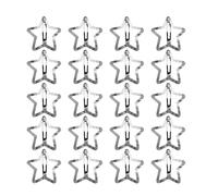 Lot de 20 barrettes à cheveux en forme d'étoile en métal pour filles, parfaites pour coiffer, fêtes d'anniversaire, école ou au quotidien