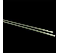 Lot de 20 bâtons en fibre de verre - Tiges en fibre de verre durables for flotteurs de pêche, hameçons de jigging et accessoires d'appâts(0.8mmx40cm)