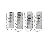 Lot de 20 batteries de rechange pour distributeur de désinfectant pour les mains Purell ES8, compatible avec PN. L91VP-F4C 2700 mAh