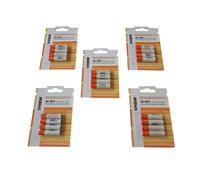 Lot de 20 batteries vhbw AAA, Micro, R3, HR03 800mAh pour téléphone fixe Telekom T-Com Sinus 501i, 502i, A302i, A502i, CA33