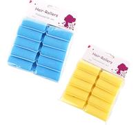Lot de 20 bigoudis multicolores en mousse de 2,5 cm pour dormir sans chaleur