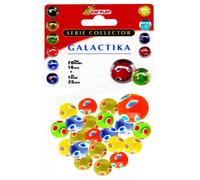 Lot de 20 billes Galactika et 1 calot KIM PLAY pour enfant à partir de 3 ans