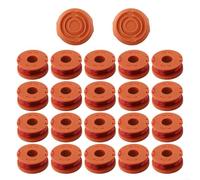 Lot de 20 bobines complètes avec couvercle pour remplacer WA0010, ligne de coupe pré-bobinée de 3 m compatible avec plusieurs modèles de débroussailleuse électrique Worx