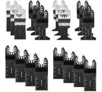 Lot de 20 Bois/bimétal universel Multi outil oscillant Quick Release Lames de scie Outil oscillant