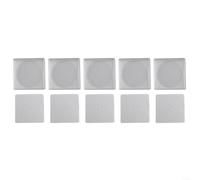 Lot de 20 boîtes de rangement carrées pour pièces de monnaie avec doublure en mousse pour pièces de monnaie de 16 à 40 mm - Boîte transparente pour l'affichage et la conservation des pièces de monnaie