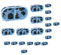 Lot de 20 boîtes d'Encastrement Double Air'Metic 67 P40