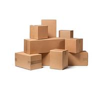 Lot de 20 boîtes en carton ondulé léger et résistant - 31 x 22 x 30 cm