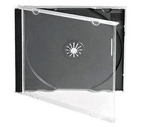 Lot de 20 boîtiers à CD/DVD individuels de 10,4 mm avec plateau noir de marque Dragon Trading®.