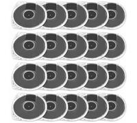 Lot de 20 boîtiers de rechange transparents pour disque UMD PSP 1000 2000 3000 UMD - 5 mm - Support de protection en plastique transparent pour DVD et CD de jeu, 6,3 x 6,3 x 0,5 cm