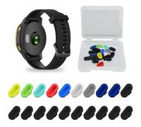 Lot de 20 bouchons anti-poussière en silicone pour Garmin Fenix 8/7/7 Pro/6/5, Venu 3/3s/2, Instinct 3/2/2X, Vivoactive 5/4/4s/3, Forerunner 965/265/165/55, Epix 2 Pro Multicolore