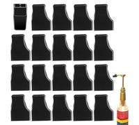 Lot de 20 bouchons de pompe à sirop anti-fuite en silicone pour distribution de bouchons de pompe, 180,3 x 1,2 cm, pour bouteilles de sirop de café, récipients à sucre, pompes d'assaisonnement