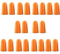 Lot de 20 bouchons d'oreille en mousse ultra douce - Coniques - Confortables - Pour voyage, sommeil