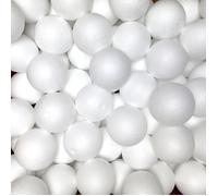 Lot de 20 boules polystyrène Styropor diam. 7 c...