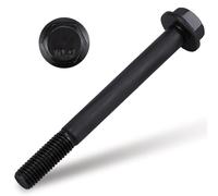 Lot de 20 boulons à tête cylindrique hexagonale M6-1,0 x 50 mm en alliage d'acier de grade 10.9, finition oxyde noir, filetage complet, filetage grossier UNC