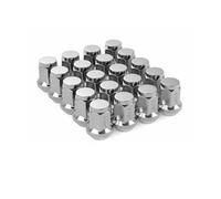 Lot de 20 boulons de Roue, écrous de Roue de Voiture, Accessoires, tête bombée 12x1,5, compatibles avec Fusion, Focus, Escape et Taurus