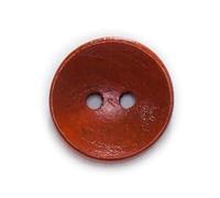 Lot de 20 boutons en bois massif à 2 trous de 10 à 25 mm, adaptés à la couture, aux vestes et aux pulls, et sont des accessoires pour l'artisanat.,12,5 mm