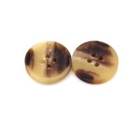 Lot de 20 boutons en corne de résine de 25/28 mm, adaptés aux vestes et pulls pour hommes, ainsi qu'aux accessoires de couture DIY.,25 mm