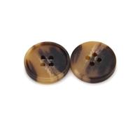 Lot de 20 boutons en corne de résine de 25/28 mm, adaptés aux vestes et pulls pour hommes, ainsi qu'aux accessoires de couture DIY.,18 mm