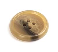 Lot de 20 boutons en résine à 4 trous, pour la décoration de vêtements et les créations artisanales.,Couleur 22,18 mm