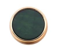 Lot de 20 boutons floraux en résine pour femme, manteau, costume, cardigan, couture à la main, couleurs classiques,Noir,18 mm - 20 pièces