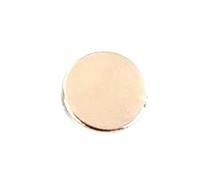 Lot de 20 boutons-pression métalliques de 10 à 25 mm pour vestes, manteaux, sacs, couture, loisirs créatifs,Or clair,18 mm