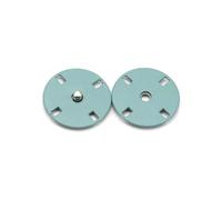 Lot de 20 boutons-pression métalliques invisibles, ronds, pour blazers, manteaux et accessoires de couture à la main,25 mm