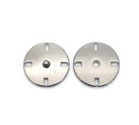Lot de 20 boutons-pression métalliques invisibles, ronds, pour blazers, manteaux et accessoires de couture à la main,18 mm