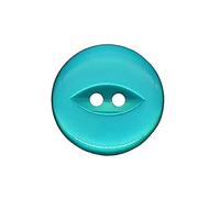 Lot De 20 Boutons Ronds À Oeil De Poisson - Pour Bébé, Couture, Tricot Et Loisirs Créatifs - Jade 11 mm / 18 Lignes