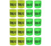 Lot De 20 Brassards Guide-File Et Serre-File - Jaune Et Vert