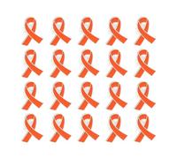 Lot de 20 broches de sensibilisation à la charité en alliage léger pour usage quotidien, One Size, Comme décrit