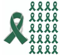 Lot de 20 Broches Pour Femme en Forme De Ruban en Alliage, Pour Sensibilisation au Cancer du Sein et au Sida