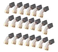 Lot de 20 brosses à charbon pour moteur électrique 15 x 10 x 6 mm