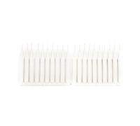 Lot de 20 brosses de nettoyage avec poils en nylon et fil en acier inoxydable pour trous de pommeau de douche et nettoyage de petits espaces