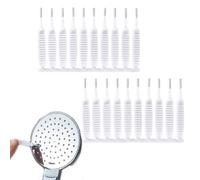 Lot de 20 Brosses De Nettoyage for Pommeau De Douche, Anti-Obstruction, for Fentes Profondes, for Port De Charge, for Pommeau De Douche, Trou De Téléphone, Détartreur Dentaire