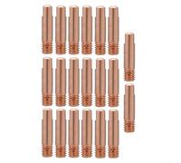 Lot de 20 buses de torche de soudage pour MB15AK, alliage de cuivre, pour soudage MIG/MAG, ingénierie, faible résistance du fil (1,2 mm)